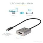 StarTech.com CDP2DPEC USB graphics adapter 7680 x 4320 pixels Black, Gray