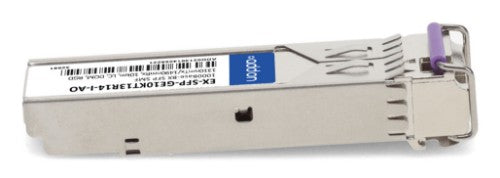 AddOn Networks EX-SFP-GE10KT13R14-I-AO network transceiver module Fiber optic 1000 Mbit/s