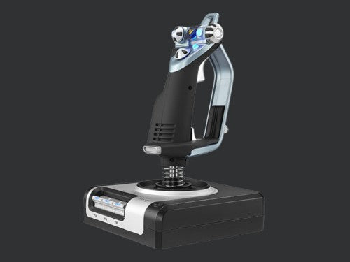 Logitech G 945-000025 Gaming Controller White USB Flight Sim Analogue / Digital PC