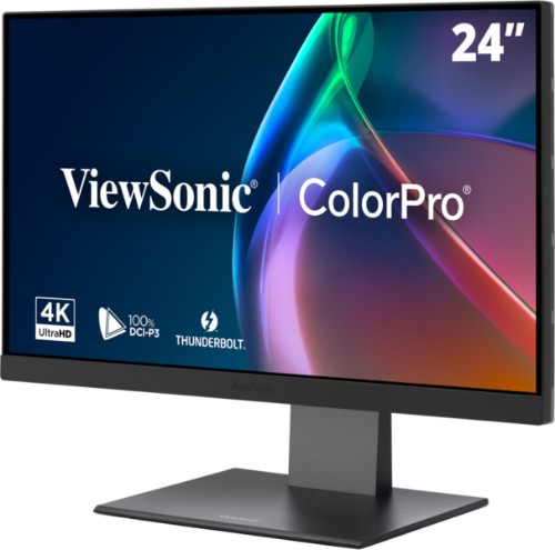 Viewsonic VP Series VP2488-4K computer monitor 24" 3840 x 2160 pixels 4K Ultra HD LED Black