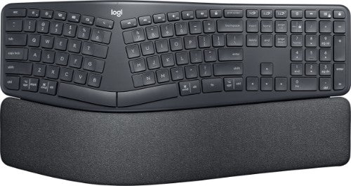 Logitech SYNMK860PK keyboard Mouse included Office RF Wireless + Bluetooth Graphite