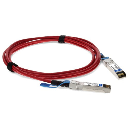 AddOn Networks SFP-H10GB-CU0-5M-RD-AO InfiniBand/fibre optic cable 19.7" (0.5 m) SFP+ Red