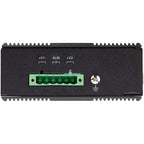 StarTech.com IES1G52UP12V network switch Unmanaged Gigabit Ethernet (10/100/1000) Power over Ethernet (PoE) Black