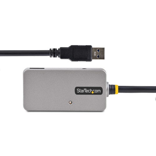StarTech.com U01043-USB-EXTENDER interface hub USB 3.2 Gen 1 (3.1 Gen 1) Type-A 5000 Mbit/s Black, Silver