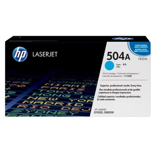 CE251A (504A) Toner cyan, 7K pages
