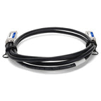 AddOn Networks QDD-400-CU2M-AO InfiniBand/fibre optic cable 78.7" (2 m) QSFP-DD Black, Silver