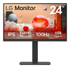 LG 24BA650 computer monitor 23.8" 1920 x 1080 pixels Full HD LED Black