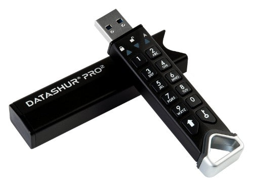 iStorage datAshur PRO2 USB flash drive 8 GB USB Type-A 3.2 Gen 1 (3.1 Gen 1) Black