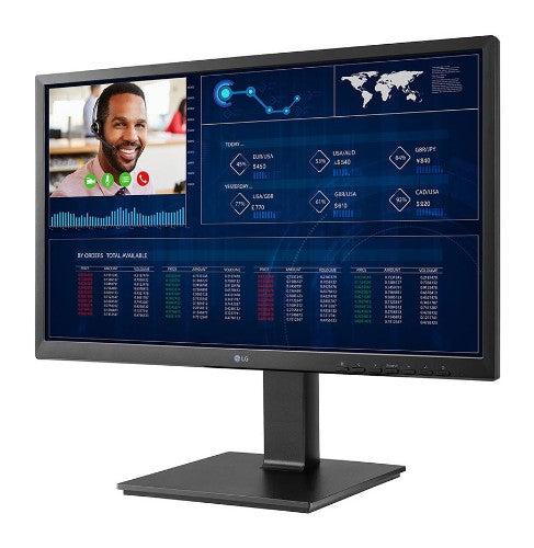 LG 24CQ651N-6P All-in-One PC/workstation Intel® Pentium® N6005 24" 1920 x 1080 pixels 8 GB DDR4-SDRAM 16 GB eMMC Wi-Fi 6 (802.11ax) Black
