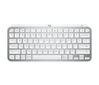 Logitech 920-010473 keyboard Universal RF Wireless + Bluetooth QWERTY US English Aluminum, White