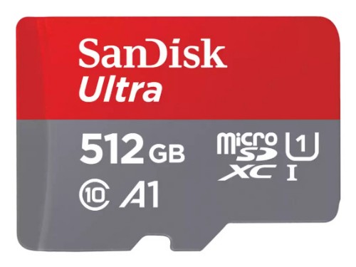 SanDisk Ultra 512 GB MicroSDXC UHS-I Class 10