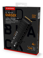Western Digital WD_BLACK SN850X NVMe 4 TB M.2 PCI Express 4.0