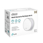 TP-Link DECO X50-PoE(3-PACK) Dual-band (2.4 GHz / 5 GHz) Wi-Fi 6 (802.11ax) White 2 Internal