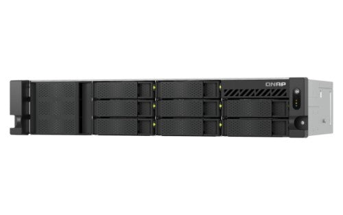 QNAP TS-855EU-8G-US NAS/storage server Rack (2U) Intel Atom® C5125 8 GB DDR4 HDD QuTS hero Black