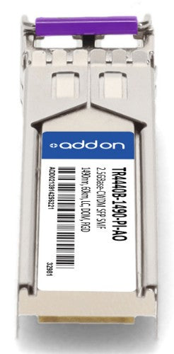 AddOn Networks TR4440B-1490-PI-AO network transceiver module Fiber optic 2100 Mbit/s SFP 1490 nm