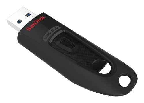 SanDisk Ultra USB 3.0 USB flash drive 64 GB USB Type-A 3.2 Gen 1 (3.1 Gen 1) Black