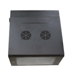 Weltron 90-4090WMEN-6U rack cabinet Wall mounted rack Black