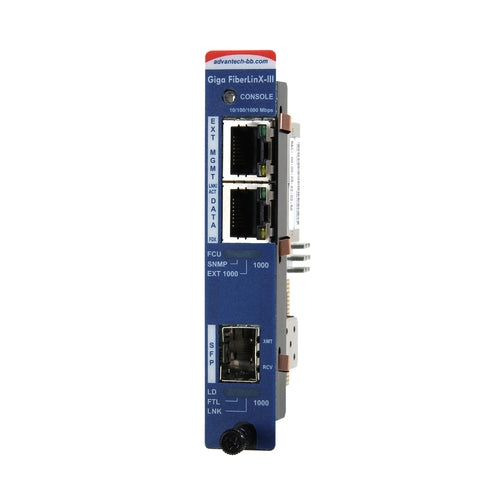 Advantech IMC-782-SFP network media converter Internal 1000 Mbit/s Blue