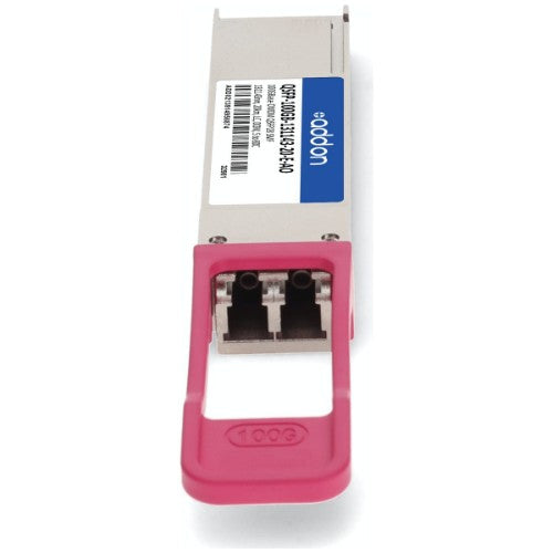 AddOn Networks QSFP-100GB-131143-20-E-AO network transceiver module Fiber optic 100000 Mbit/s QSFP28 1311.43 nm