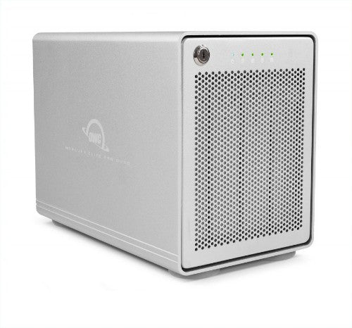 OWC Mercury Elite Pro Quad HDD enclosure Silver 2.5/3.5"