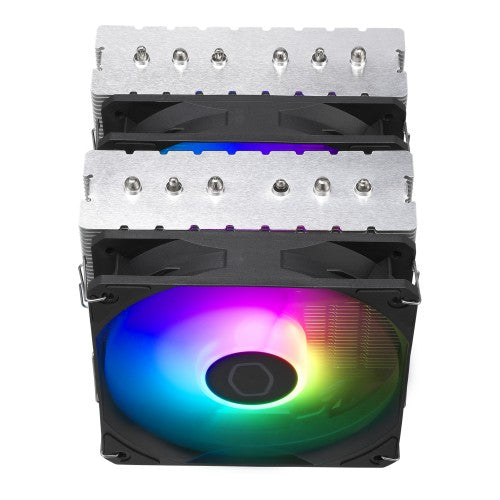 Cooler Master Hyper 620S Processor Air cooler 4.72" (12 cm) Black, Silver