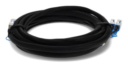 AddOn Networks JNP-QSFP-DACBO-0-5M-AO InfiniBand/fibre optic cable 19.7" (0.5 m) QSFP+ 4x SFP+ DAC Black