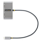 StarTech.com HB30C3A1GEA2 laptop dock/port replicator Wired USB 3.2 Gen 1 (3.1 Gen 1) Type-C Gray