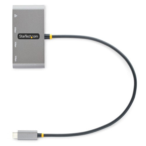 StarTech.com HB30C3A1GEA2 laptop dock/port replicator Wired USB 3.2 Gen 1 (3.1 Gen 1) Type-C Gray