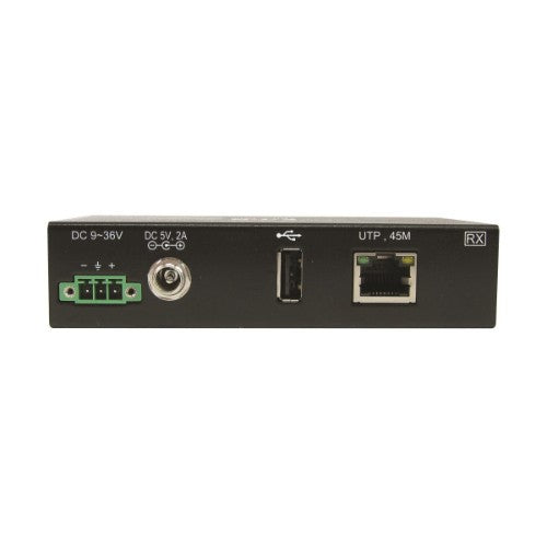 Tripp Lite B203-101-IND network extender Network transmitter & receiver Black 10, 100, 1000 Mbit/s