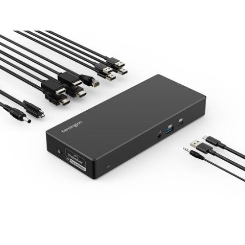 Kensington K33603NA laptop dock/port replicator Wired USB 3.2 Gen 2 (3.1 Gen 2) Type-C Black