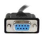 StarTech.com SCNM9FF1MBK serial cable Black 39.4" (1 m) DB-9