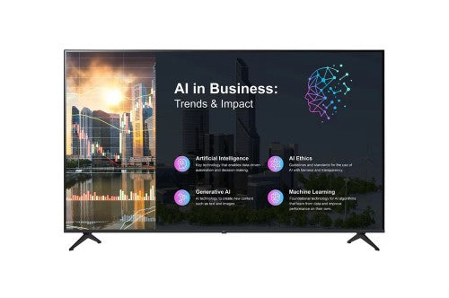 LG PK640S Series 50" UHD 4K HDR Commercial Signage TV