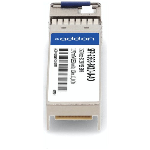 AddOn Networks SFP-25GB-BX10-U-AO network transceiver module Fiber optic 25000 Mbit/s SFP28