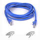 Belkin Cat6 Snagless Patch Cable 12 Feet Blue networking cable 141.7" (3.6 m)
