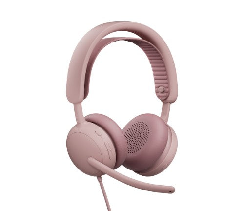 Logitech 981-001613 headphones/headset Wired Rose