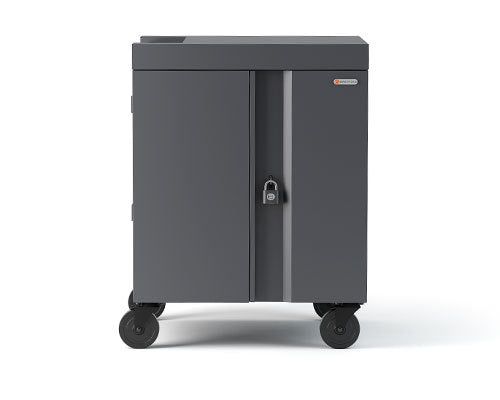Bretford TVC32PAC-CK portable device management cart/cabinet Charcoal