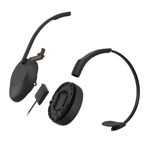 Jabra Evolve3 65 Headset Wireless Head-band Office/Call center USB Type-A Bluetooth Black
