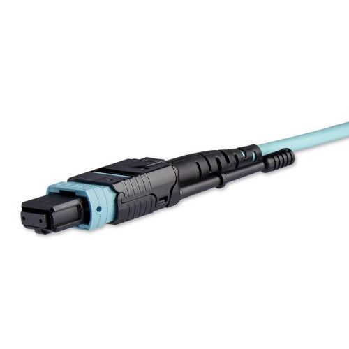 StarTech.com MPO8LCPL10M InfiniBand/fibre optic cable 393.7" (10 m) MPO/MTP 8x LC Aqua color