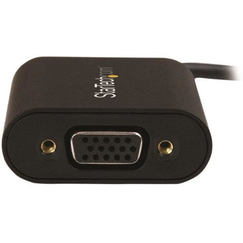 StarTech.com CDP2VGASA USB graphics adapter 2048 x 1280 pixels Black