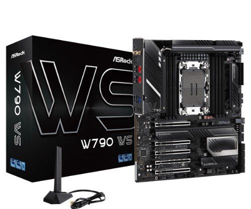 Asrock W790 WS Intel W790 LGA 4677 (Socket E) Extended ATX