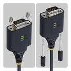 StarTech.com 1P6FFC-USB-C-SERIAL serial cable Black 78.7" (2 m) USB Type-C RS-232