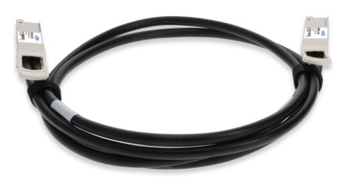 AddOn Networks QDD-400-CU1-5M-AO InfiniBand/fibre optic cable 59.1" (1.5 m) QSFP-DD DAC Black