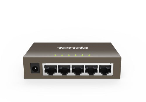 Tenda TEG1005D network switch Unmanaged Gigabit Ethernet (10/100/1000) Gray