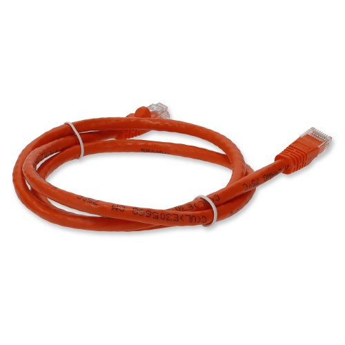 AddOn Networks ADD-1-5FCAT6-OE networking cable Orange 18.1" (0.46 m) Cat6 U/UTP (UTP)