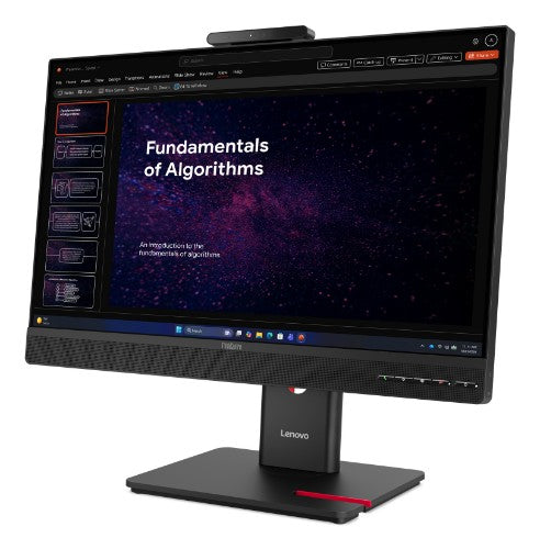 Lenovo ThinkCentre TIO24 Gen6 computer monitor 23.8" 1920 x 1080 pixels Full HD LED Touchscreen Black