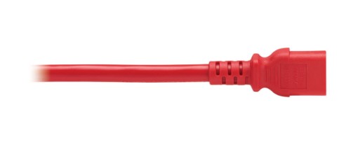 Eaton P005-E10-ARD-6 power cable Red 122" (3.1 m) C14 coupler C13 coupler