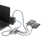 StarTech.com 10G2A1C25EPD-USB-HUB laptop dock/port replicator Wired USB 3.2 Gen 2 (3.1 Gen 2) Type-C Gray
