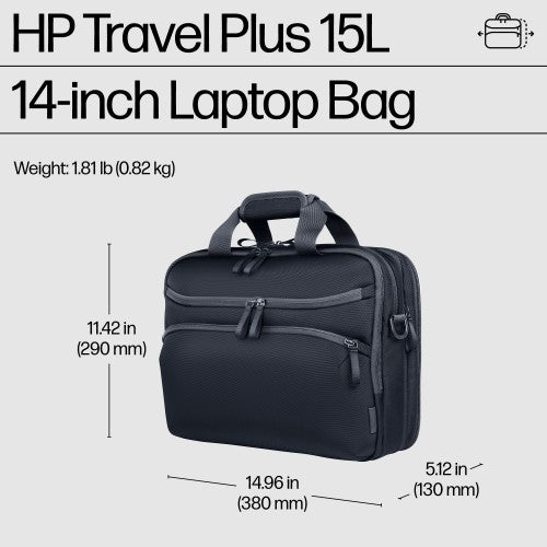 HP Travel Plus 15L 14-inch Laptop Bag