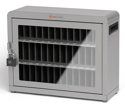 Bretford CUBE Phocus Station Portable device management cabinet Gray