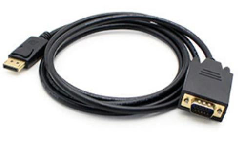 AddOn Networks DISPORT2VGAMM6B video cable adapter 78.7" (2 m) DisplayPort VGA (D-Sub) Black